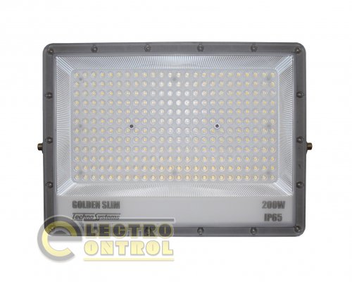 Прожектор Technosystems LED 200W GOLDEN Slim TNSy5001197 220V 22000lm 4000K IP65