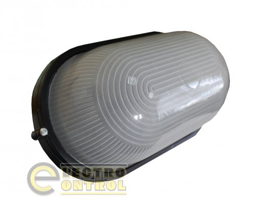 Світильник Technosystems НПП1201 100W TNSy5001186 E27 IP65 овал чорний