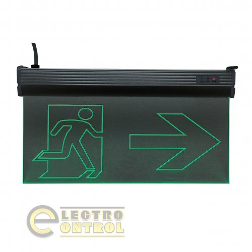 Эвакуационный светильник Technosystems S503 3W TNSy5000495 ACRYLIC LED GRAVING Указатель дверь направо