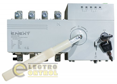Пристрій АВР Enext p060002 e.pro.ats.4.125 4p 125А