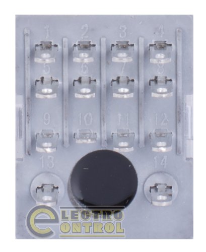 Реле промежуточное Enext p091007 e.relay.pro.5.4.230AC 5А 4 группы контактов катушка 230В АC