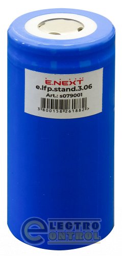 Аккумуляторная ячейка Enext s079001 e.lfp.stand.3.06 3.2В 6Аг LiFePO4