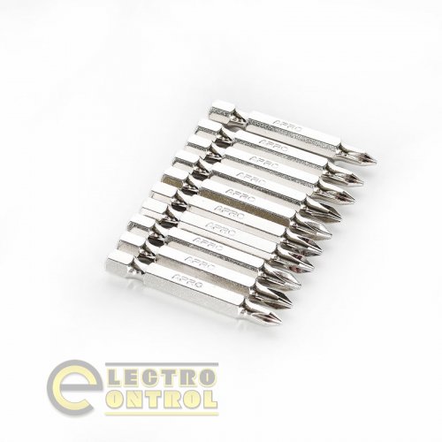 Бита APRO PH1*50мм 309133 хром (10шт/уп)