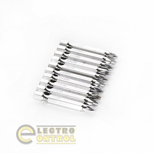 Біта APRO PZ2*50мм 309140 хром (10шт/уп)