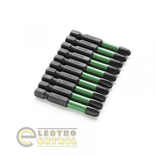 Біта ударна торсіонна APRO PH3*50мм 309035 (10шт/уп)