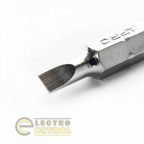 Біта APRO SL4*25мм 309121 хром, (10шт/уп)
