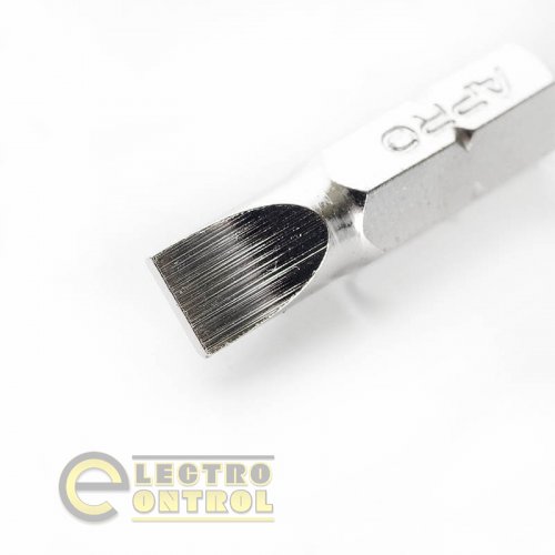 Біта APRO SL6*25мм 309125 хром, (10шт/уп)