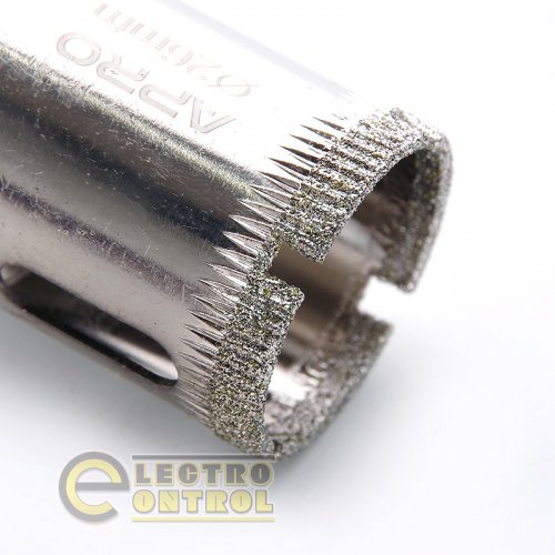 Сверло трубчатое с алмазным напылением Ø 26мм APRO 830324