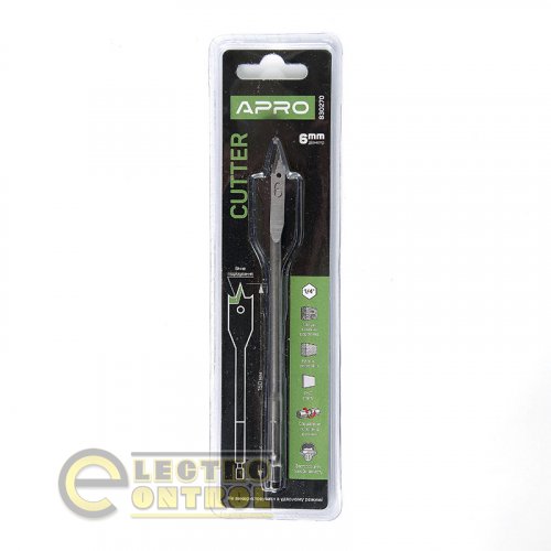 Сверло перьевое 6*150мм APRO 830270 Cutter