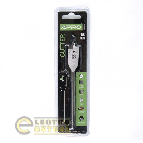 Свердло перове 18х150мм APRO 830276 Cutter