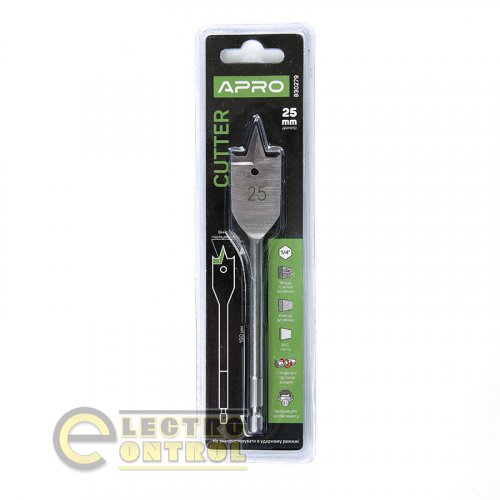 Свердло перове 25х150мм APRO 830279 Cutter