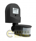 Датчик движения Technosystems ДР 02 1200Вт. TNSy5502874 чёрный 180° 12м IP44