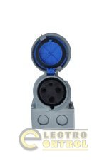 Розетка стационарная Technosystems 1332 PRO 63А 2Р+PЕ TNSy5503761 220В IP67