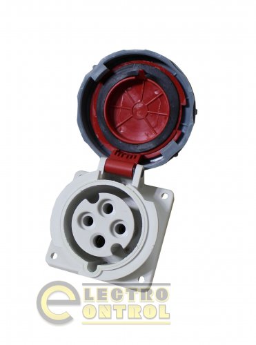 Розетка скрытая Technosystems 4242 PRO 32А 3Р+PЕ TNSy5503767 380В IP67