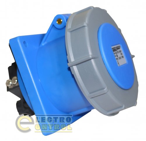 Розетка скрытая Technosystems 3332 PRO 63А 2Р+PЕ TNSy5503757 220В IP67