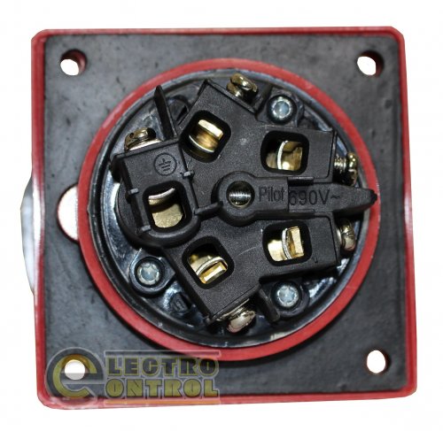 Розетка прихована Technosystems  3352 PRO 63А 3Р+РЕ+N TNSy5503759 380В IP67