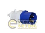 Вилка переносная Technosystems 013 16А 2Р+PЕ TNSy5500432 220В IP44