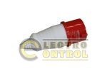 Вилка переносна Technosystems 014 16А 3Р+PЕ TNSy5500433 380В IP44