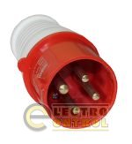 Вилка переносна Technosystems 024 32А 3Р+PЕ TNSy5500436 380В IP44