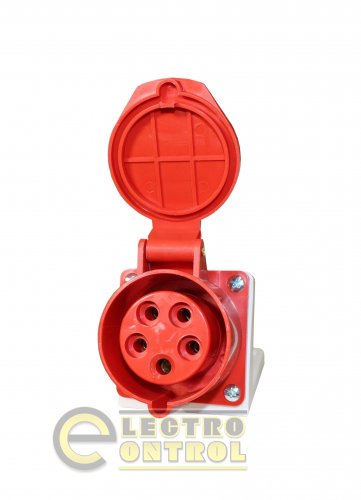 Розетка стационарная Technosystems 115 16А 3Р+PЕ+N TNSy5500408 380В IP44