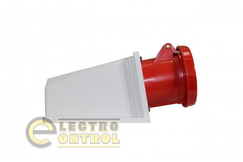Розетка стационарная Technosystems 135 63А 3Р+PЕ+N TNSy5500414 380В IP67