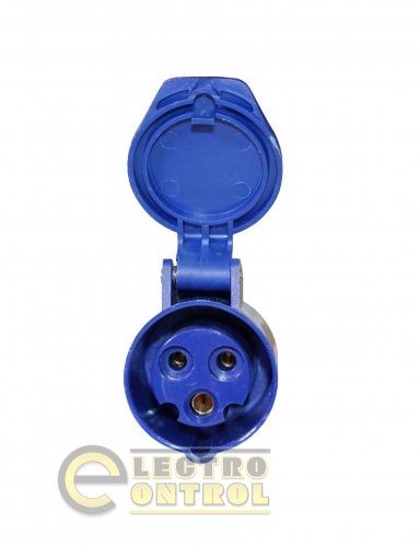 Розетка переносна Technosystems 213 16А 2Р+PЕ TNSy5500416 220В IP44