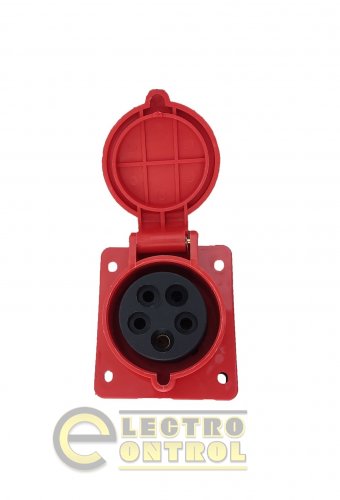 Розетка скрытая Technosystems 415 16А 3Р+PЕ+N TNSy5500426 380В IP44