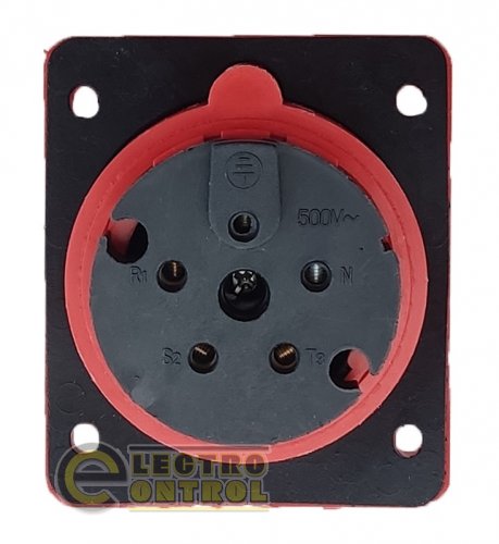 Розетка скрытая Technosystems 415 16А 3Р+PЕ+N TNSy5500426 380В IP44