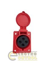 Розетка прихована Technosystems 424 32А 3Р+PЕ TNSy5500428 380В IP44