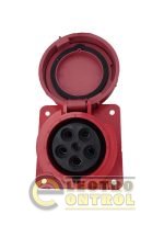 Розетка скрытая Technosystems 435 63А 3Р+PЕ+N TNSy5503702 380В IP67