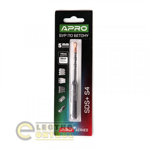 Бур по бетону SDS PLUS APRO HQ  815163 10x110мм