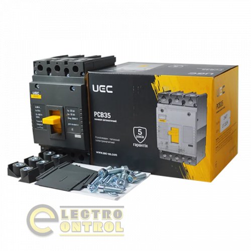 Автоматический выключатель UEC MCCB-PCB-35-3-0080 PCB35 3Р 80А 35кА