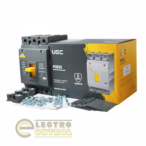Автоматический выключатель UEC MCCB-PCB-35-3-0125 PCB35 3Р 125А 35кА