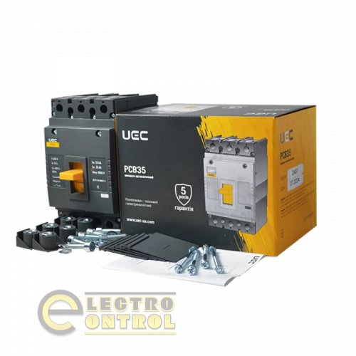 Автоматический выключатель UEC MCCB-PCB-35-3-0200 PCB35 3Р 200А 35кА