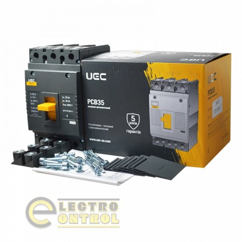 Автоматичний вимикач UEC MCCB-PCB-35-3-0250 PCB35 3Р 250А 35кА