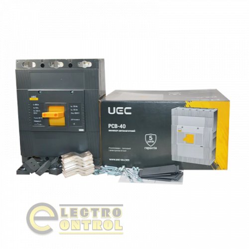 Автоматичний вимикач UEC MCCB-PCB-40-3-0800 PCB40 3Р 800А 35кА