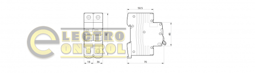 Автоматический выключатель Takel Argent 513506 M-DC-63 C 1Р 6кА 6А