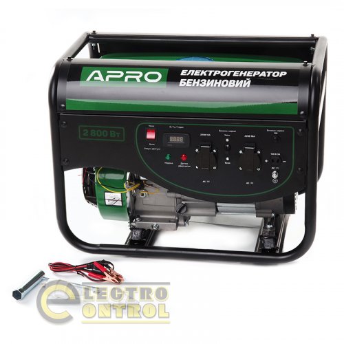 Генератор бензиновий 4-тактний 852102-APRO 2.5/2.8 кВт (ручний запуск)