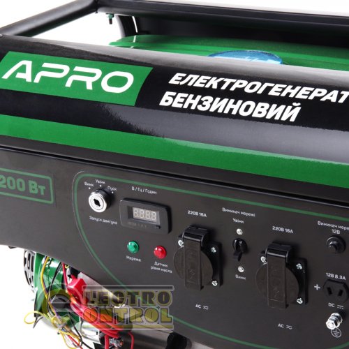Генератор бензиновый 4-х тактный 852105-APRO 3.0/3.2 кВт (электро запуск)