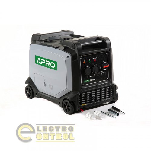 Генератор бензиновый 4-х тактный Инверторный 852112-APRO IG-30 3.0/3.3кВт (ручной запуск)