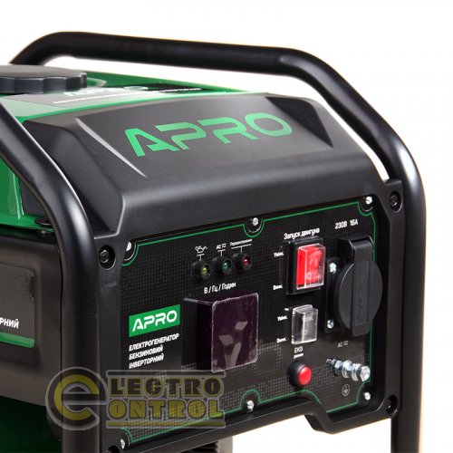 Генератор бензиновий 4-тактний інверторний 852117-APRO IG-38 3.5/3.8 кВт (ручний запуск)