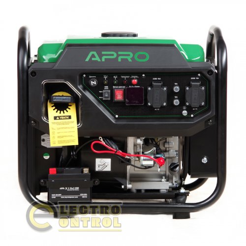 Генератор бензиновый 4-х тактный Инверторный 852118-APRO IG-45E 4.5/5.0кВт (электро запуск)