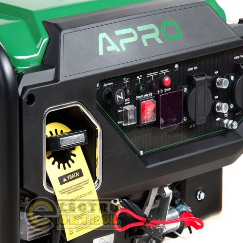 Генератор бензиновый 4-х тактный Инверторный 852118-APRO IG-45E 4.5/5.0кВт (электро запуск)