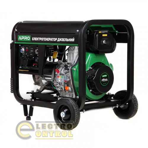 Генератор дизельный 4-х тактный 852122-APRO DG-50Е 5.0/5.5кВт (электро запуск)