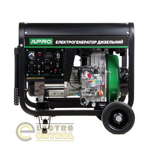 Генератор дизельный 4-х тактный 852122-APRO DG-50Е 5.0/5.5кВт (электро запуск)
