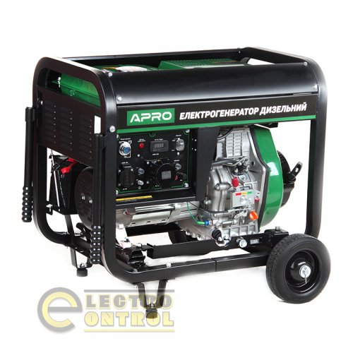 Генератор дизельный 4-х тактный 852122-APRO DG-50Е 5.0/5.5кВт (электро запуск)