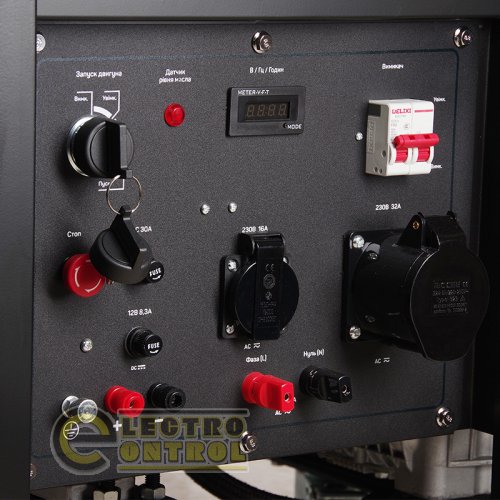 Генератор дизельний 4-тактний 852128-APRO DG-120E 12.0/12.8 кВт (електрозапуск)