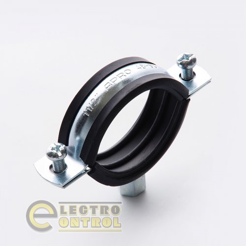 Хомут трубний APRO PCC-08 99-105мм (3 1/2'') М8/М10 з комб. гайкою