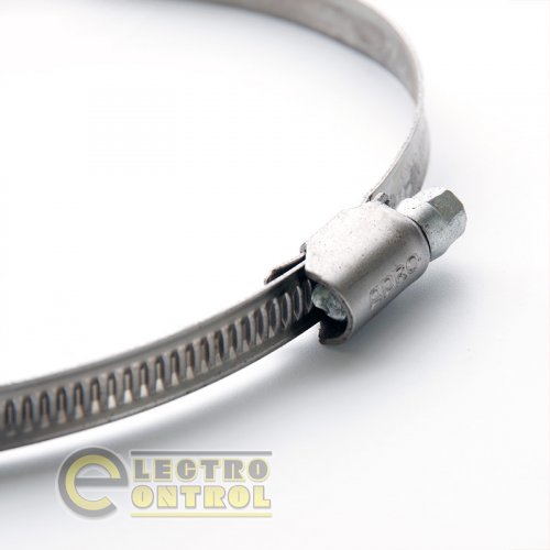 Хомут червячный нержавеющий APRO HCN-25 W2 190-210мм (пач 5шт.)