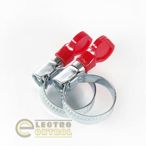 Хомут червячный с бабочкой оцинкованный APRO HCB-03 W1 20-32мм (пач 50шт)
